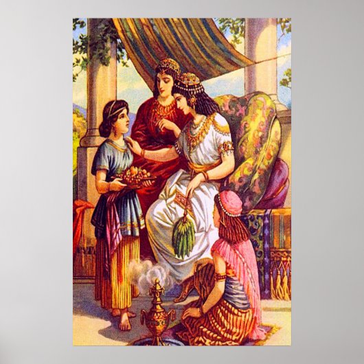 2 Kings 5 Hope for Naaman's Wife poster (Voorkant)