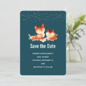 2 Kleine rode koeien Save The Date (Staand voorkant)