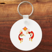 2 Kokopelli #52 Sleutelhanger (Voorkant)