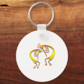 2 Kokopelli #65 Sleutelhanger (Voorkant)