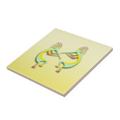 2 Kokopelli #86 Tegeltje (Zijkant)