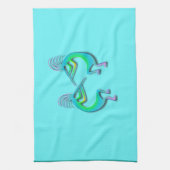 2 Kokopelli #87 Theedoek (Verticaal)