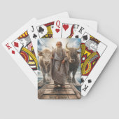 2 Korintiërs 5:7 Geloof over het gezichtsvermogen, Pokerkaarten (Achterkant)