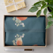 2 Kute Little Red Foxes Waterverf Design Tissuepapier (Geschenk)