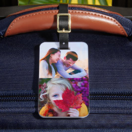 2 Label voor fotobagage Bagagelabel