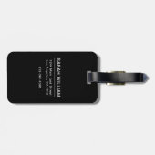 2 Label voor fotobagage Bagagelabel (Achterkant horizontaal)