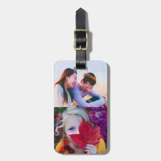 2 Label voor fotobagage Bagagelabel (Voorkant verticaal)