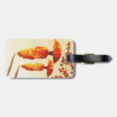 2 Laotiaanse boeddhistische monniken Bagagelabel (Achterkant horizontaal)