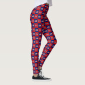 2 Layer - US UK Flags BG DIY NB Leggings (Rechts)