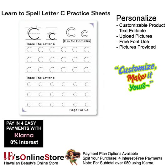 2 Learn To Spell Letter C Teacher Home Schooling