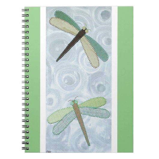 2 libellen #1 notitieboek (Voorkant)
