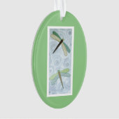 2 libellen #1 ornament (voorkant)