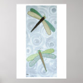 2 libellen #1 poster (Voorkant)