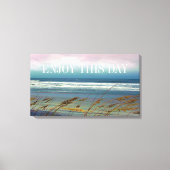 #2 Litchfield Beach, Pawleys Island omwikkeld canv Canvas Afdruk (Voorkant)