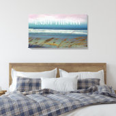 #2 Litchfield Beach, Pawleys Island omwikkeld canv Canvas Afdruk (Insitu (Slaapkamer))