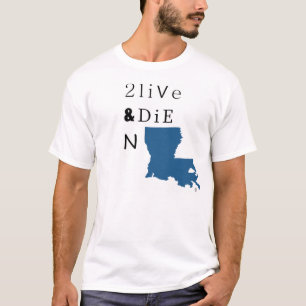 2 Live & Die N LA T-shirt