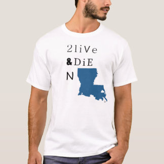 2 Live & Die N LA T-shirt