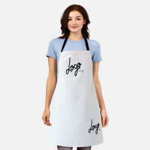 2 Logo Business moderne tablier blanc