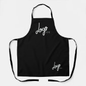 2 Logo Business moderne tablier noir (Recto)