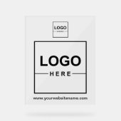 2 Logos d'entreprise Symbole acrylique de marque (Recto)