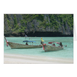 2 Longtail Boats - Phi Phi-eilanden, Thailand