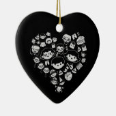 2 Luv. Keramisch Ornament (Rechts)