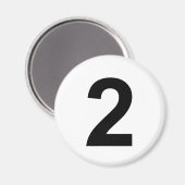 2 MAGNEET (Voorkant / Achterkant)