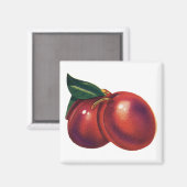 2 Magnet de cerises (personnalisable) (Recto/Verso)