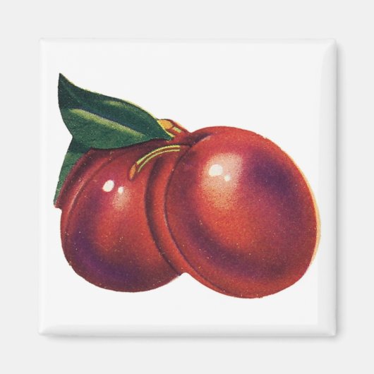 2 Magnet de cerises (personnalisable) (Devant)