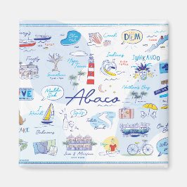 2 " Magnet - "The ABC's of Hope Town" Magneet