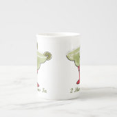 2 Margaritas in Porselein Kop (Voorkant)