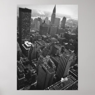 2 mei 1961: Het Chrysler-gebouw in New York Poster