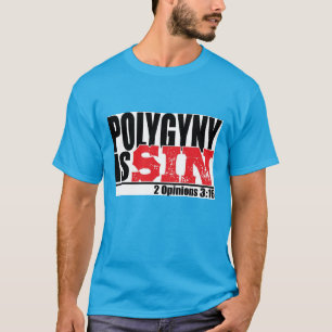2 Meningen 3:16 re Polygyny T-shirt