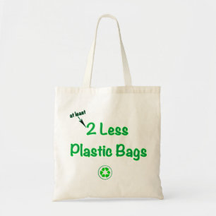 2 Minder plastic zakken Tote Bag