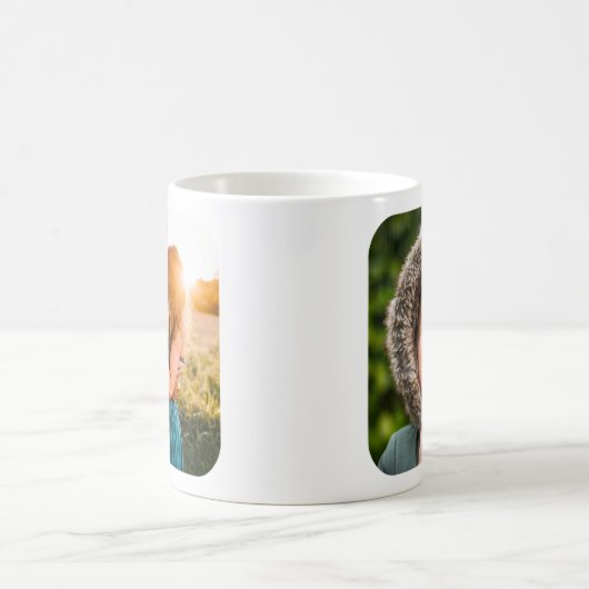 2 Modèle photo Pair Roundé Frame Mug (Centre)