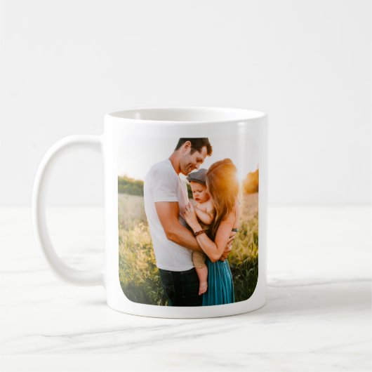 2 Modèle photo Pair Roundé Frame Mug (Gauche)