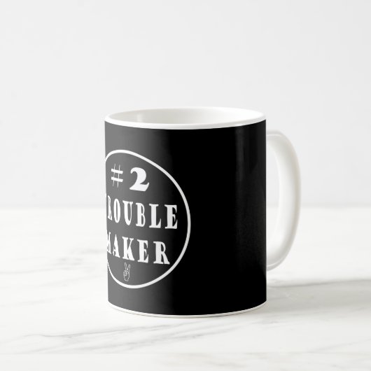 #2 Mok probleemmaker koffie (Voorkant rechts)