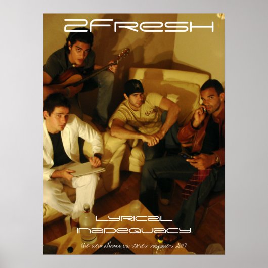 2. Nieuwe lyrische ontoereikendheid Poster (Voorkant)