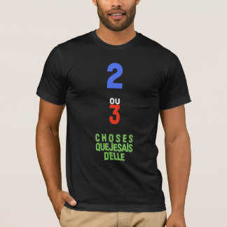 2 of 3 dingen t-shirt