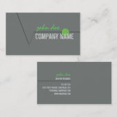 2 ont dégrossi carte de visite minimal (Devant / Derrière)