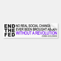 2 op 1! EIND DE FED + Emma Goldman citaat
