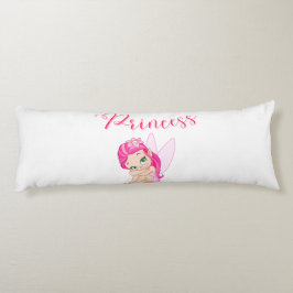 2 op 1 roze prinses Fairy body Pillow Lichaamskussen