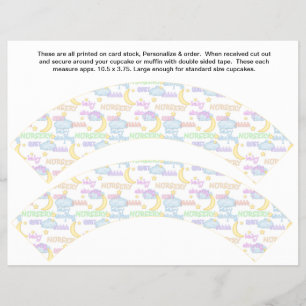 2 Op maat gesneden kranen voor ursery Baby Flyer