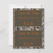 2 Opslaan-de-Datum Camokaarten Save The Date (Voorkant)