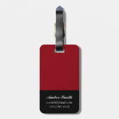 2 Oudere musea Bagagelabel (Achterkant verticaal)