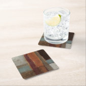 2 Oudere musea Vierkante Kartonnen Onderzetter (Insitu)