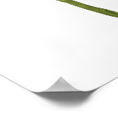 2 paarse en blauwe botanische blauwe waterverf poster (Hoek)