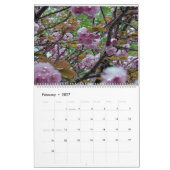 2 page, grand calendrier blanc (Feb 2027)