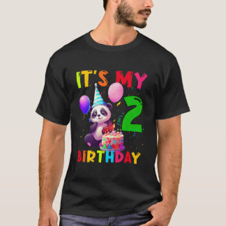 2 Panda 2e Panda T-shirt