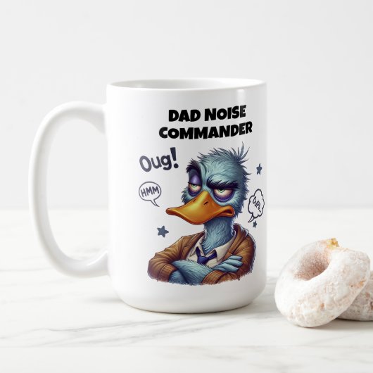 #2 Papa koffiemok (Met donut)